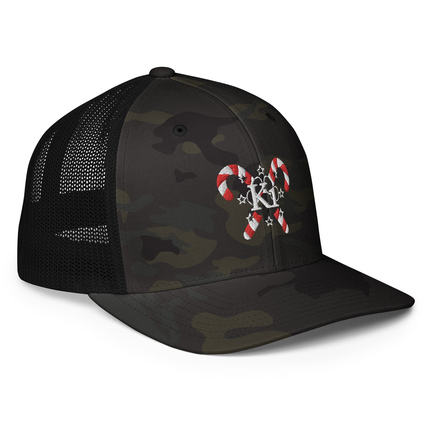 K1 Candy Cane Trucker Cap