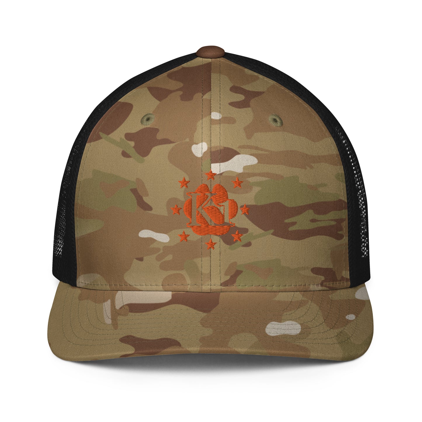 K1 Orange Trucker Cap