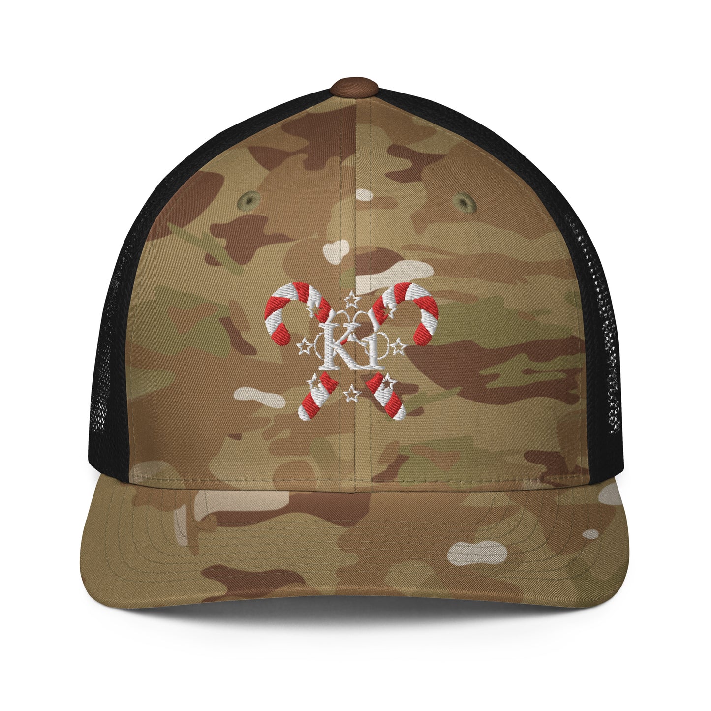 K1 Candy Cane Trucker Cap