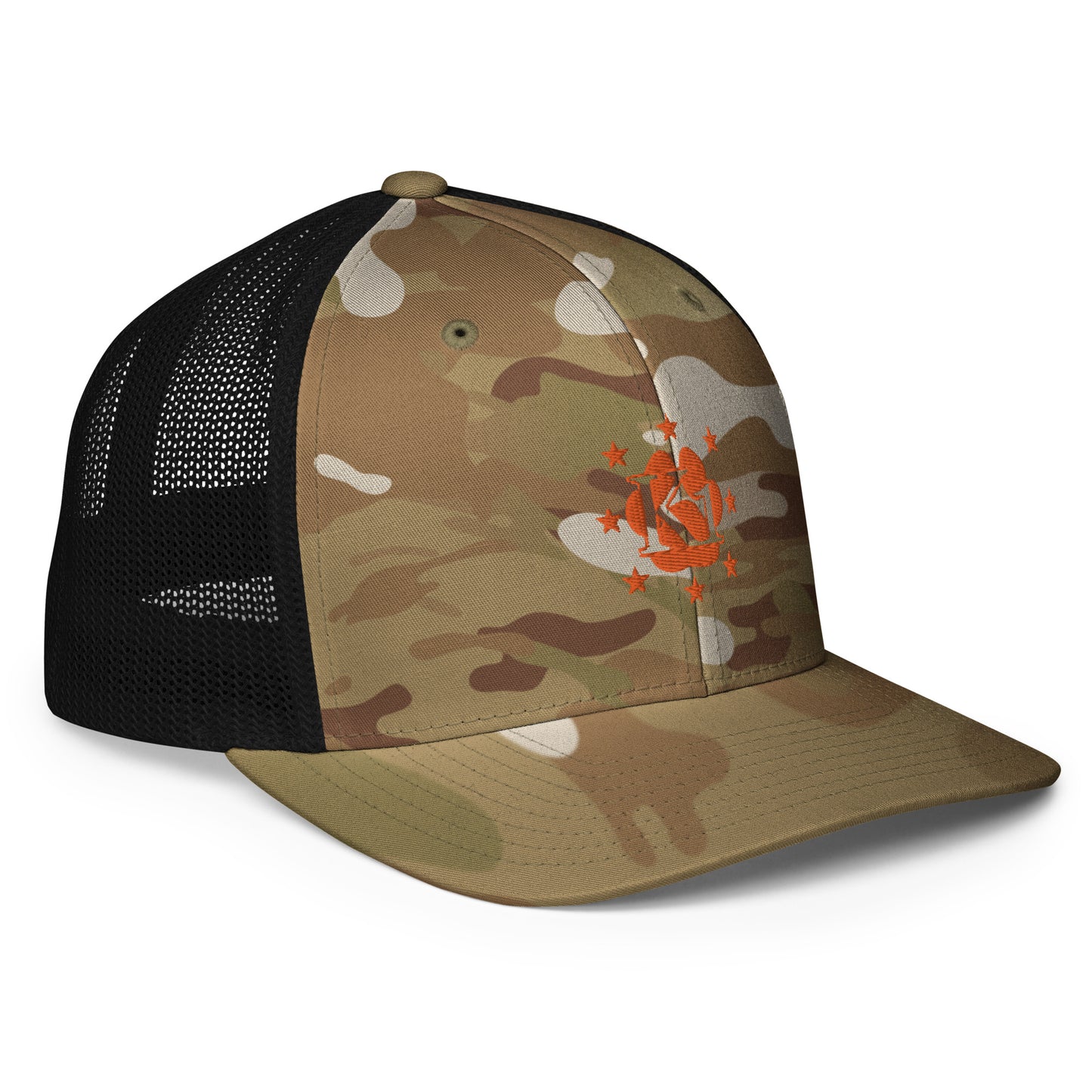 K1 Orange Trucker Cap