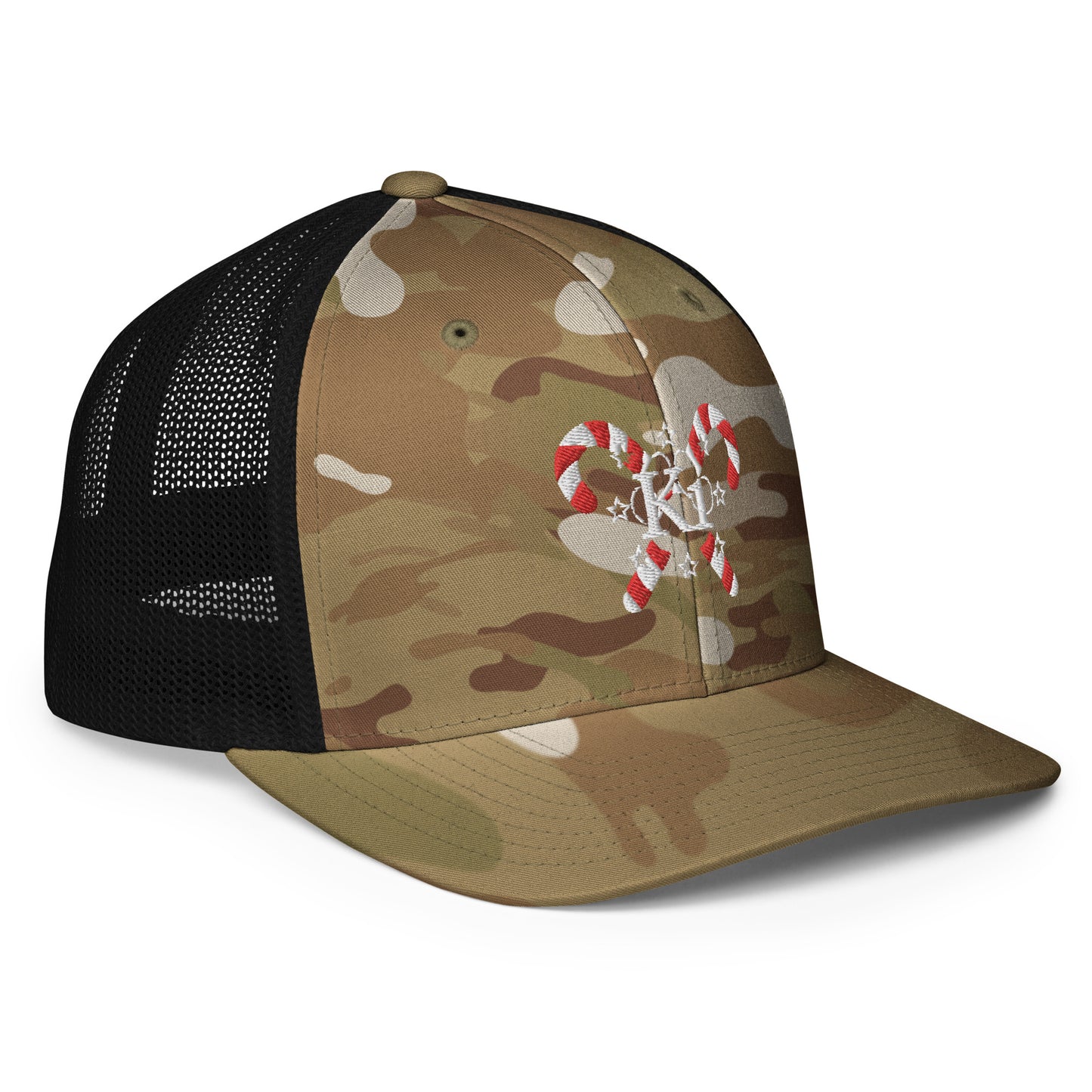 K1 Candy Cane Trucker Cap