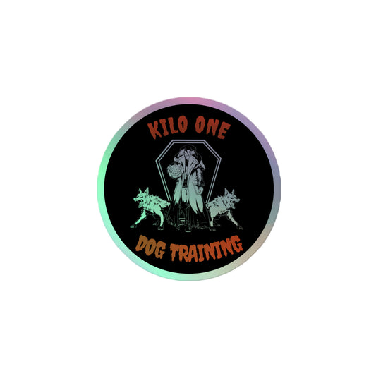 K1 Halloween Holographic Sticker