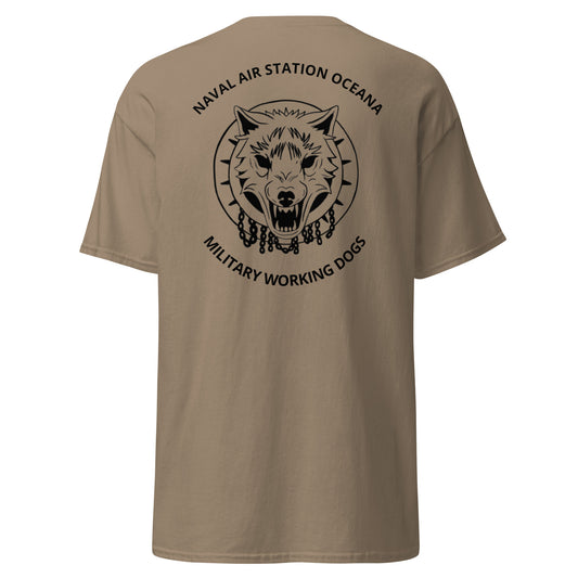 NAS Oceana MWD Brown T-Shirt